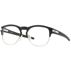 Oakley Men's Eyeglasses - Satin Black Plastic Frame Demo Lens | OAKLEY 0OX8134 4