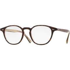 Oliver Peoples Men's Eyeglasses - 362-Horn Round Frame | OLIVER PEOPLES OV5062 1666