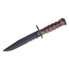 Ontario Knife Company Bayonet Knife - 3S Fixed Carbon Steel Clip Point Blade | OKC6504