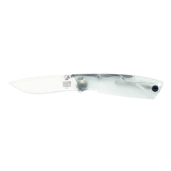 Ontario Knife Company Folding Knife - Wraith Ice Series Clear Handle | OKC8798CL
