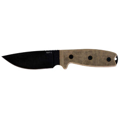 Ontario Knife Company Knife - RAT-3 Carbon Steel Fixed Blade with Sheath | OKC8665