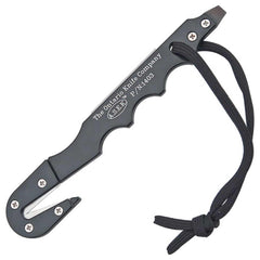 Ontario Knife Company Strap Cutter - Stainless Steel ASEK with Black Handle | OKC1403