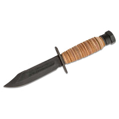 Ontario Knife Company Survival Knife - Plain Edge Carbon Steel Blade | OKC6150
