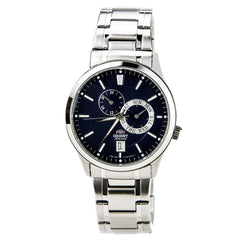 Orient ET0K002D Men's Cosmos Stainless Steel Bracelet Blue Dial Automatic Watch