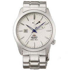 Orient FD0E001W Men's Millenium Automatic White Dial Stainless Steel Power Reserve Watch