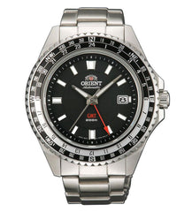 Orient FFE06001B Men's Excursionist Black Dial Stainless Steel Automatic Watch