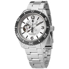 Orient Men's Automatic Watch - Star Silver Tone Open Heart Dial | RA-AT0107S00B