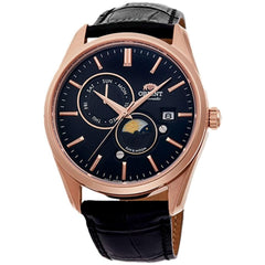 Orient Men's Automatic Watch - Sun and Moon Version 5 Black Strap | RA-AK0304B10A