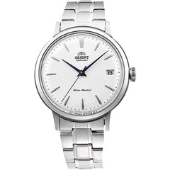 Orient Men's Watch - Bambino 5S White Dial Stainless Steel Bracelet | RA-AC0009S10A