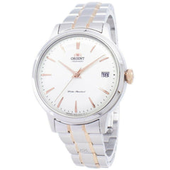 Orient Women's Automatic Watch - Bambino White Dial Steel Bracelet | RA-AC0008S00C