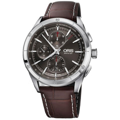 Oris Men's Automatic Watch - Artix GT Chronograph Brown Strap | 01 774 7750 4153LS