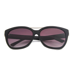 Oscar De La Renta Acetate Black Rose Gradient Oversize Sunglasses SSC5163CEI-001
