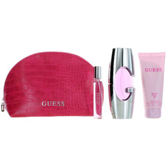 Parlux Women's 4 Piece Gift Set - Guess with Pouch