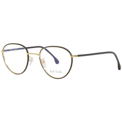 Paul Smith Unisex Eyeglasses - Black Ink/Gold Plastic Frame | PSOP003V2 ALBION V2 001
