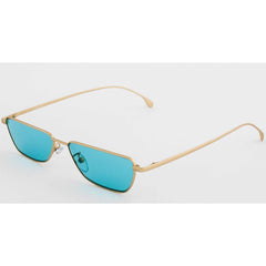 Paul Smith Unisex Sunglasses - Askew Matte Gold Metal Frame | PSSN009V1-04-56-15-145