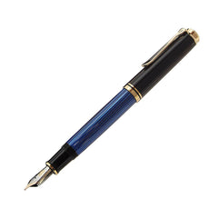 Pelikan Fountain Pen -  Souveran M800, Black/Blue