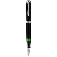 Pelikan Fountain Pen - Souveran M805 Black High-Grade Resin, Medium Nib | 925446