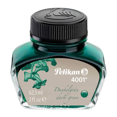 Pelikan Ink Bottle - 4001 for Fountain Pen, 62.5ml, Dark Green | 300063