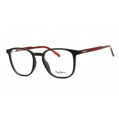 Pepe Jeans Men's Eyeglasses - Clear Lens Black Plastic Rectangular Shape | PJ3447 C1