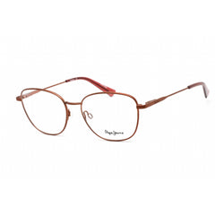 Pepe Jeans Men's Eyeglasses - Clear Lens Chrome Metal Square Shape Frame | PJ1358 C4