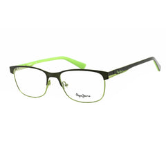 Pepe Jeans Men's Eyeglasses - Green Rectangular Metal Full-Rim Frame | PJ1194 C4