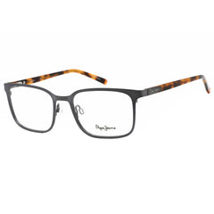 Pepe Jeans Men's Eyeglasses - Gry Rectangular Metal Full-Rim Frame | PJ1324 C3