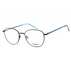Pepe Jeans Women's Eyeglasses - Brown Oval Metal Full-Rim Frame | PJ1303 C2