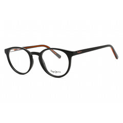 Pepe Jeans Women's Eyeglasses - Full Rim Black Plastic Round Shape Frame | PJ3428 C1