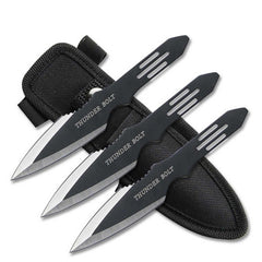 Perfect Point Throwing Knife - Fixed Stainless Steel Blade, Set of 3 | RC-595-3CS