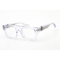 Philipp Plein Men's Eyeglasses - Rectangular Shape Shiny Crystal Frame | VPP056X 880Y