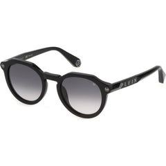 Philipp Plein Men's Sunglasses - Black Frame Smoke Mirror Gold Lens | SPP002M 700G