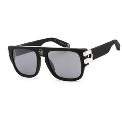 Philipp Plein Men's Sunglasses - Matte and Sandblasted Black Frame | SPP011V 703X