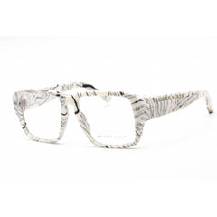 Philipp Plein Women's Eyeglasses - Full Rim Marbled Ivory Plastic Frame | VPP081 09YL