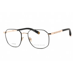 Philipp Plein Women's Eyeglasses - Shiny Rose Gold Rectangular Frame | VPP020M 0302