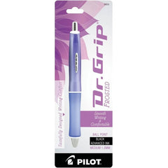 Pilot Ballpoint Pen - Dr. Grip Frosted Purple Refillable and Retractable | 36250