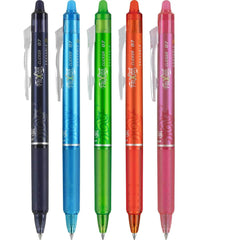 Pilot Gel Pen - Frixion Assorted Clicker Erasable Retractable, Pack of 5 | 11878