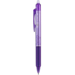 Pilot Gel Pen - Frixion Clicker Purple 0.5mm Extra Fine Erasable Retractable | 32524