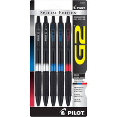 Pilot Gel Roller Pen - G2 Premium Super Smooth Quick Drying, Pack of 5 | 16973
