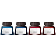 Pilot Ink Bottles - Iroshizuku Dye-Based Glass Fountain Pen, Set of 4, Midday | 18441