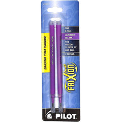 Pilot Refills - Frixion 0.7mm Fine Point Erasable Lavender Gel Ink, Pack of 2 | 15517