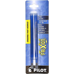 Pilot Refills - Frixion Fine Point Erasable Marine Blue Gel Ink, Pack of 2 | 15514