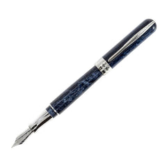 Pineider Avatar Fountain Pen, Steel Nib - Pacific Blue