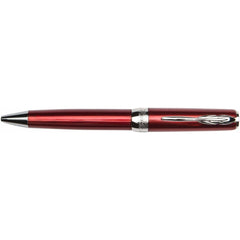 Pineider Ballpoint Pen - Full Metal Jacket MOP Resin, Army Red | SB0M0PP3103445
