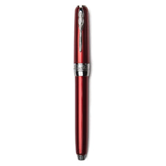 Pineider Fountain Pen -  Full Metal Jacket Army Red 14k