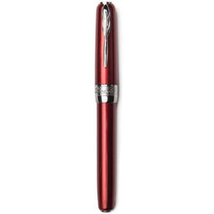 Pineider Fountain Pen - Full Metal Jacket, Army Red