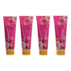 Pink Vanilla Wish by Bodycology, 4 Pack 8 oz Moisturizing Body Cream for Women