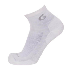Point6 2153 Active Life Extra Light Mini Crew Socks, White