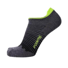 Point6 Socks - Active Life Peak Gray Medium Merino Wool Medium Crew | 1776-200-06