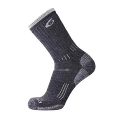 Point6 Socks - Hiking Essential Gray Merino Wool Medium Crew | 2530-200