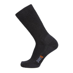 Point6 Socks - Lifestyle Black Large Merino Wool Medium Crew | 1100-204-07